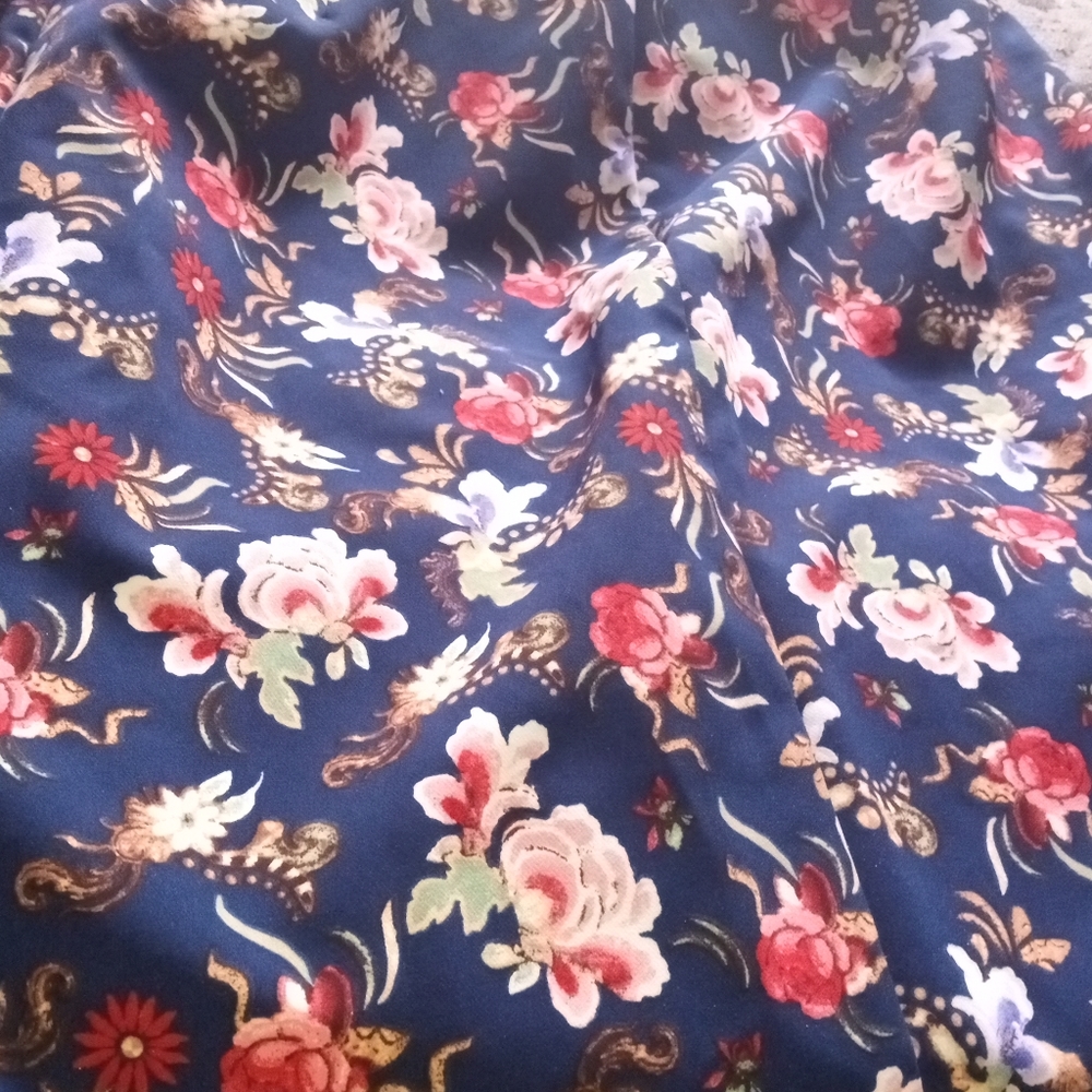 Floral Pencil Skirt